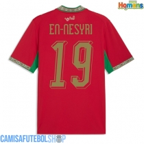 Camisa de time de futebol Marrocos Youssef En-Nesyri #19 Replicas 1º Equipamento Mundo 2026 Manga Curta